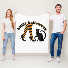 Schattige kattenliefhebber en huisdierouder fleece deken