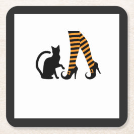 Schattige Kattenliefhebber & Huisdier Ouder Kartonnen Onderzetters