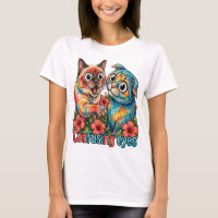 Schattige Kattenliefhebber Kat Grappige Siamese &