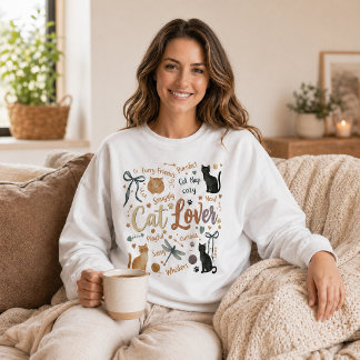 Schattige Kattenliefhebber Knus Kawaii Katten Katt Trui