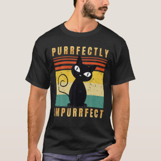 Schattige Kattenliefhebber - Purrfectly Impurrfect T-shirt