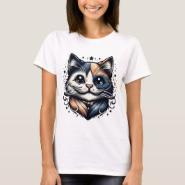 schattige kattenliefhebber t-shirt
