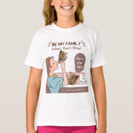 Schattige kattenliefhebbers en huisdierfamilies di t-shirt