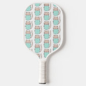 Schattige kattenplezier pickleball paddle (Achterkant)
