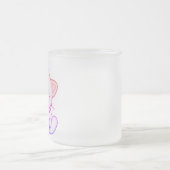 Schattige kattenprint - perfect voor uw ochtendbro matglas koffiemok (Center)