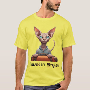 Schattige Kattenreiziger – Cadeau voor Kattenliefh T-shirt
