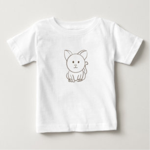 Schattige kattenschets