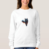 Schattige kattenshirt trui (Voorkant)