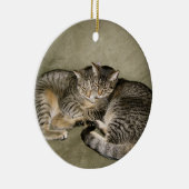 Schattige kattensierplant keramisch ornament (Rechts)