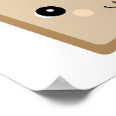 schattige kawaï poster (Hoek)