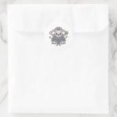 Schattige Kawaii Amazigh Fibula Tizerzai Sticker - (Tas)