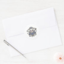Schattige Kawaii Amazigh Fibula Tizerzai Sticker -