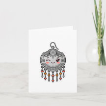 Schattige Kawaii Amazigh Marokkaanse Zilveren Oorb