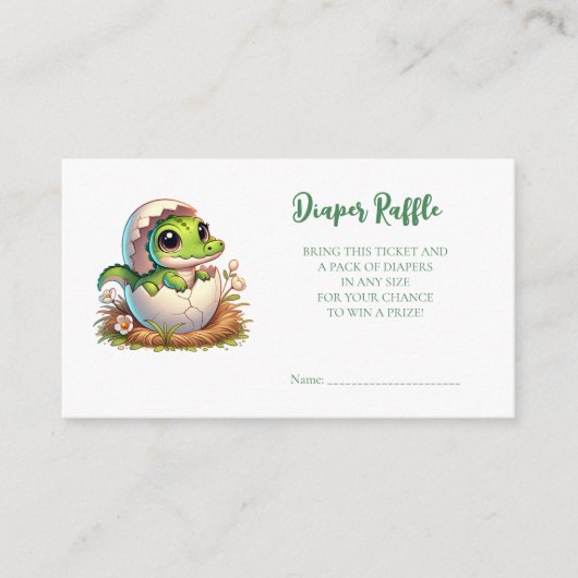 Schattige Kawaii Baby alligator hatching Baby show Informatiekaartje (Voorkant)