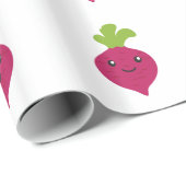 Schattige Kawaii Beet Cadeaupapier (Rol Hoek)