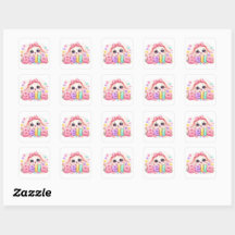 Schattige Kawaii Bella Bunny Naam Pastel Roze Bloe