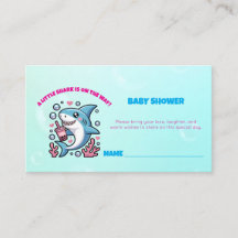 Schattige Kawaii Boba Shark Baby shower