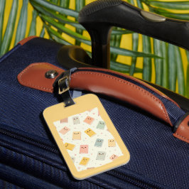 Schattige Kawaii Boeken Bagagelabel