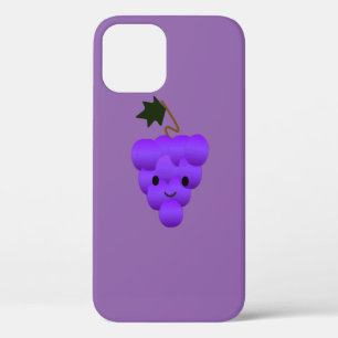 Schattige Kawaii Bos Druiven Case-Mate iPhone Case