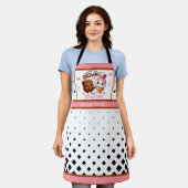 Schattige Kawaii Brownies en Ijs Schort (Gedragen)