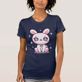 Schattige Kawaii Bunny T-Shirt Schattig Pastel Kon