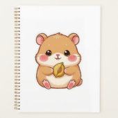 Schattige Kawaii Chibi Hamster Planner (Voorkant)
