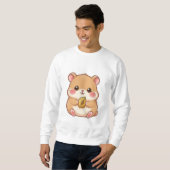 Schattige Kawaii Chibi Hamster Trui (Voorkant volledig)