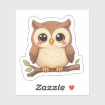 Schattige Kawaii Chibi Uil