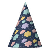 Schattige Kawaii Cloud Pattern Paper Pet Feesthoedjes (Links)