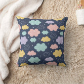 Schattige Kawaii Cloud Pattern Sierkussen (Deken)