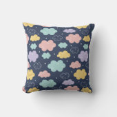Schattige Kawaii Cloud Pattern Sierkussen (Voorkant)