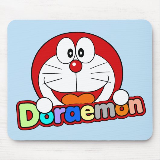 Schattige Kawaii Doraemon Anime Muismat (Voorkant)