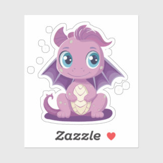 Schattige Kawaii Dragon Sticker
