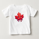 Schattige Kawaii esdoornblad | Canada (Voorkant)