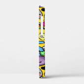 Schattige Kawaii Feest Eten Doodles Kunst van Leah Case-Mate iPhone Case (Achterkant / Links)