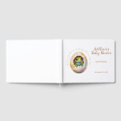 Schattige Kawaii Gecko Hagedis Egg Baby shower Gastenboek (Volledig)