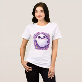 Schattige Kawaii Ghost T-Shirt – Pastel Halloween 