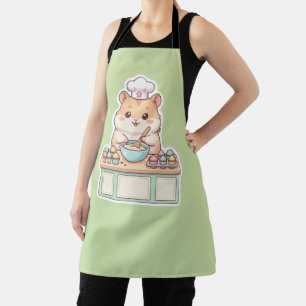 Schattige Kawaii Hamster Chef die Cupcakes Pastel  Schort