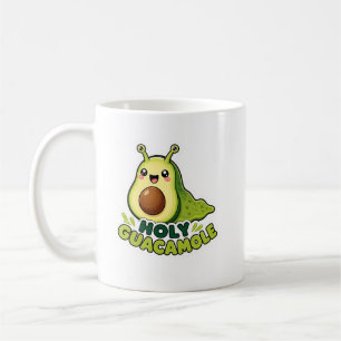 Schattige Kawaii Heilige Guacamole Avocado Slak Ca Koffiemok