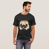 Schattige Kawaii Hond T-shirt (Voorkant volledig)