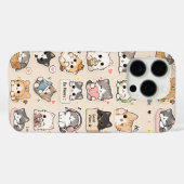 Schattige Kawaii Kat Telefoonhoes – Aardig Case-Mate iPhone Case (Achterkant (horizontaal))