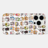 Schattige Kawaii Kat Telefoonhoes – Aardig Case-Mate iPhone Case (Achterkant (horizontaal))