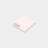 Schattige Kawaii Katjesliefde Post-it® Notes (Schuin)