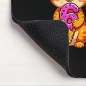 Schattige Kawaii Katten Neko 67 Drip Meme Grappig Muismat (Hoek)