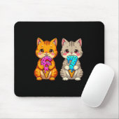 Schattige Kawaii Katten Neko 67 Drip Meme Grappig Muismat (Met muis)