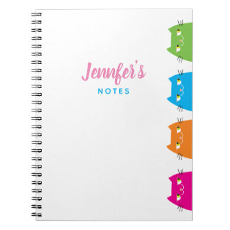 Schattige Kawaii Katten Notitieboek