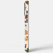 Schattige Kawaii Kerstmis Case-Mate iPhone Case (Achterkant / Links)