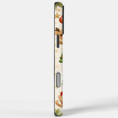 Schattige Kawaii Kerstmis Case-Mate iPhone Case (Achterkant / Rechts)