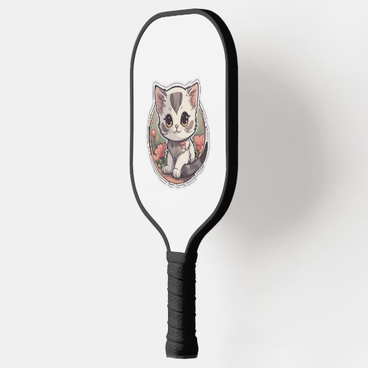 Schattige Kawaii Kitten Pickleball Paddle (Links)