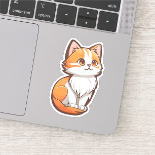 Schattige Kawaii Kitten Sticker